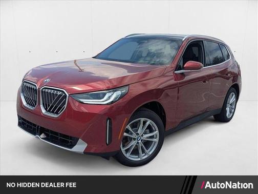 Vegas Red Metallic 2025 BMW X3 30 xDrive