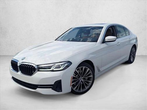 Alpine White 2023 BMW 530 i