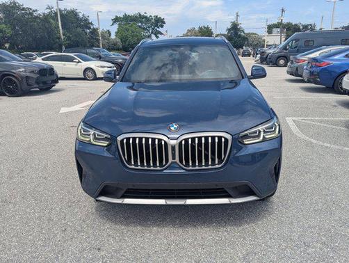 Phytonic Blue Metallic 2024 BMW X3 sDrive30i