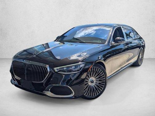 Obsidian Black Metallic 2024 Mercedes-Benz Maybach S 580 4MATIC
