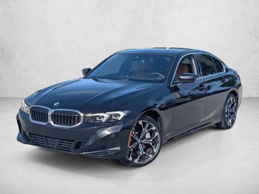 Black Sapphire Metallic 2025 BMW 330 330i Sedan