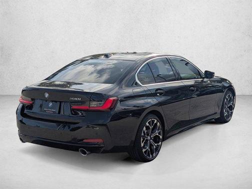Black Sapphire Metallic 2025 BMW 330 330i Sedan