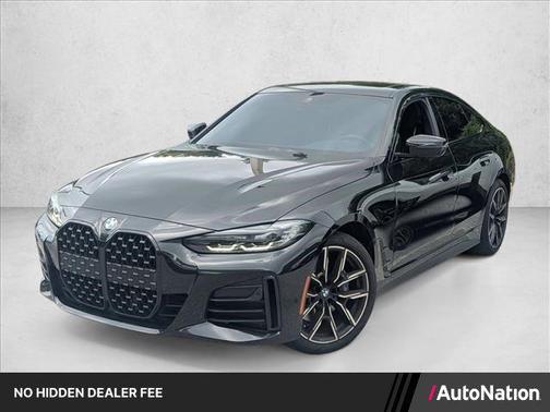 Black Sapphire Metallic 2023 BMW 430 Gran Coupe i