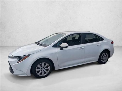White 2022 Toyota Corolla LE