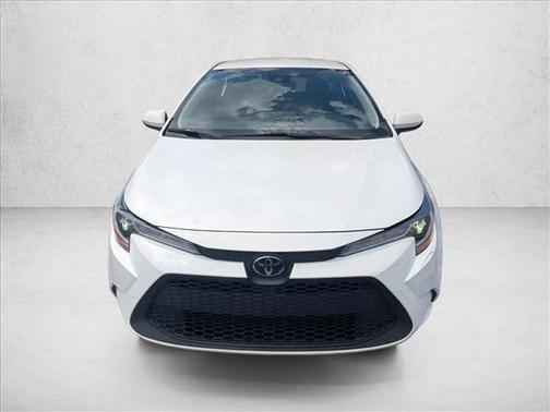 White 2022 Toyota Corolla LE