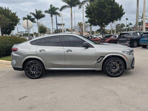 Donington Grey Metallic 2021 BMW X6 M Sports Activity Coupe