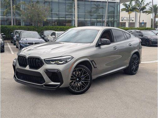 Donington Grey Metallic 2021 BMW X6 M Sports Activity Coupe