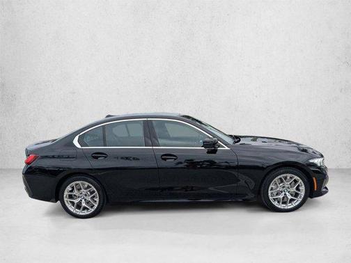 Jet Black 2025 BMW 330 330i Sedan