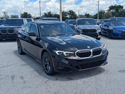 Jet Black 2026 BMW 330 NA