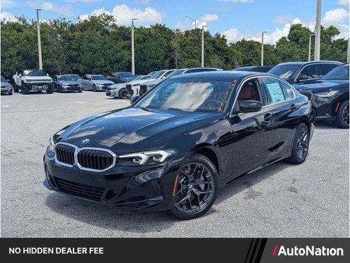 Jet Black 2026 BMW 330 NA