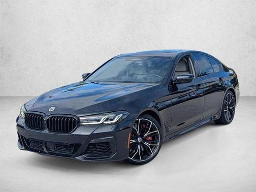 Carbon Black Metallic 2023 BMW M550 i Xdrive