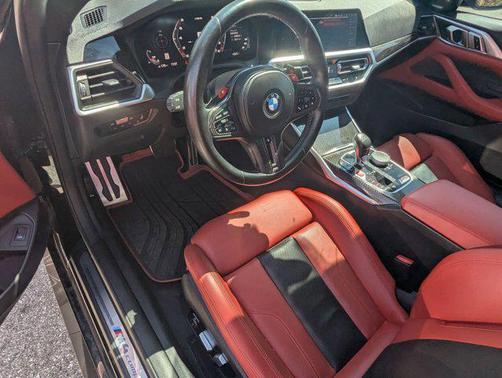 Black Sapphire Metallic 2022 BMW M4 Competition xDrive