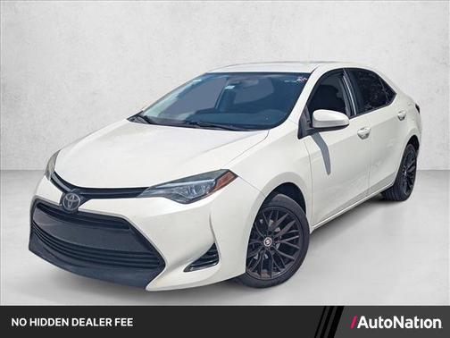 Blizzard Pearl 2018 Toyota Corolla LE