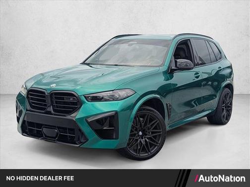 Isle of Man Green Metallic 2024 BMW X5 M Base