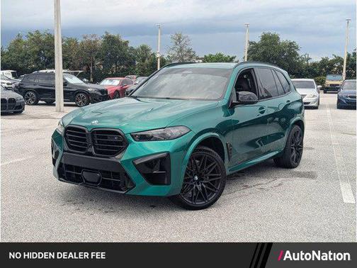 Isle of Man Green Metallic 2024 BMW X5 M Base