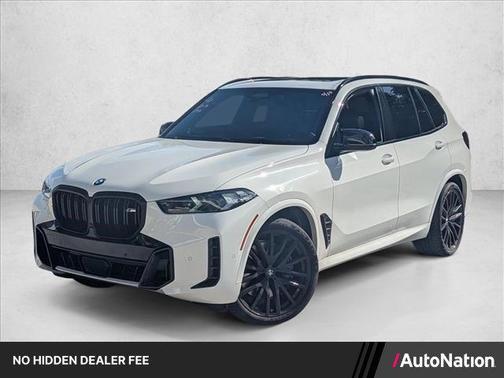Alpine White 2024 BMW X5 M60i