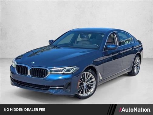 Phytonic Blue Metallic 2023 BMW 530 i