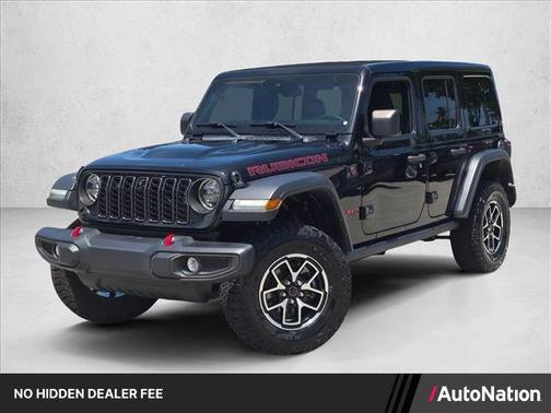 Black Clearcoat 2024 Jeep Wrangler Rubicon