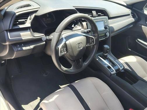 Platinum White Pearl 2019 Honda Civic LX