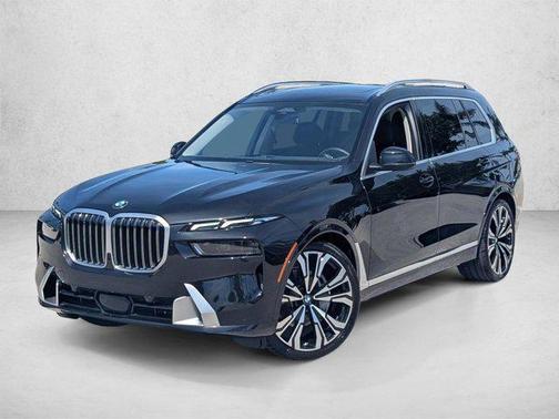Black Sapphire Metallic 2024 BMW X7 xDrive40i