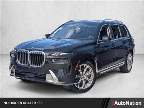 Black Sapphire Metallic 2024 BMW X7 xDrive40i