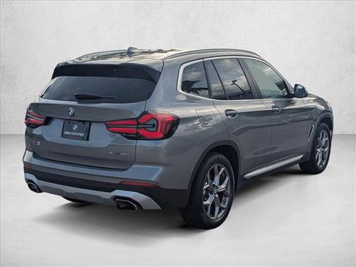 Skyscraper Gray Metallic 2023 BMW X3 sDrive30i