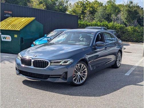 Arctic Race Blue Metallic 2023 BMW 530 i