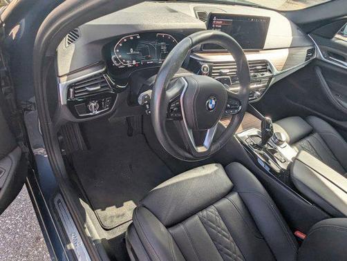 Arctic Race Blue Metallic 2023 BMW 530 i