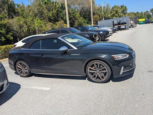 Mythos Black Metallic/Black Roof 2018 Audi S5 3.0T Prestige