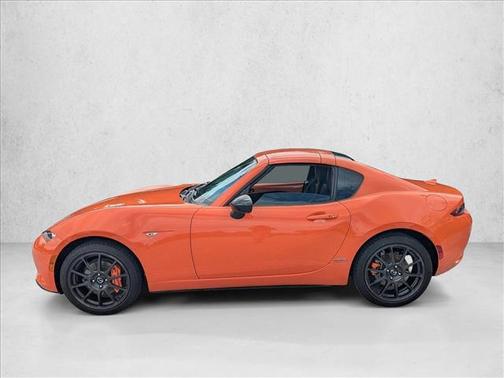 Racing Orange 2019 Mazda MX-5 Miata RF 30th Anniversary