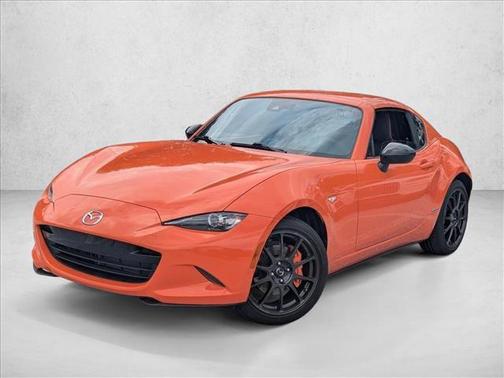Racing Orange 2019 Mazda MX-5 Miata RF 30th Anniversary