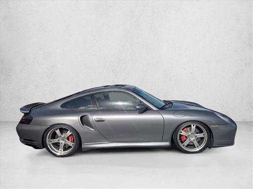 Slate Gray Metallic 2002 Porsche 911 Carrera Turbo