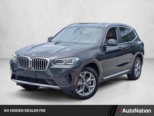 Dark Graphite Metallic 2023 BMW X3 xDrive30i