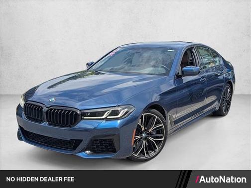 Phytonic Blue Metallic 2023 BMW 540 i