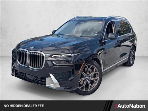 Black Sapphire Metallic 2023 BMW X7 xDrive40i
