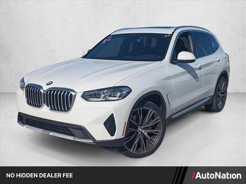 Alpine White 2023 BMW X3 sDrive30i