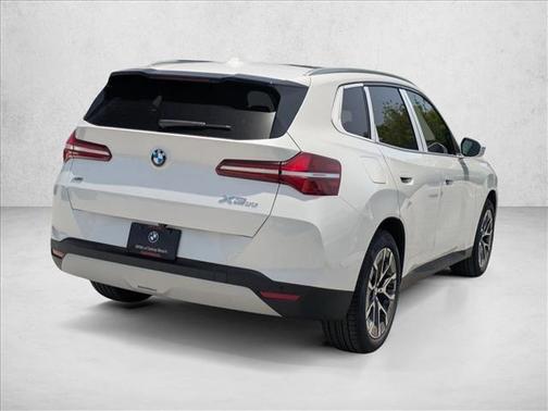 Mineral White Metallic 2025 BMW X3 30 xDrive