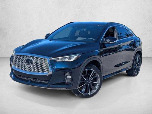 Hermosa Blue 2025 INFINITI QX55 LUXE