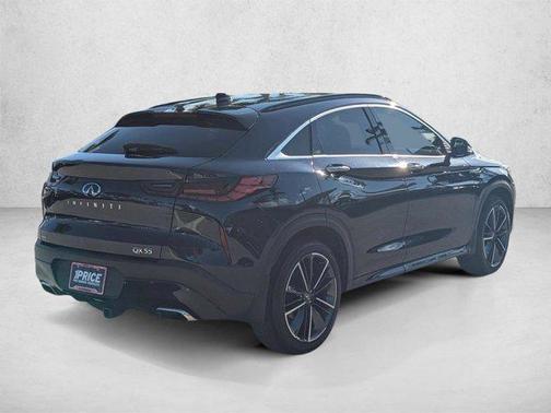 Hermosa Blue 2025 INFINITI QX55 LUXE