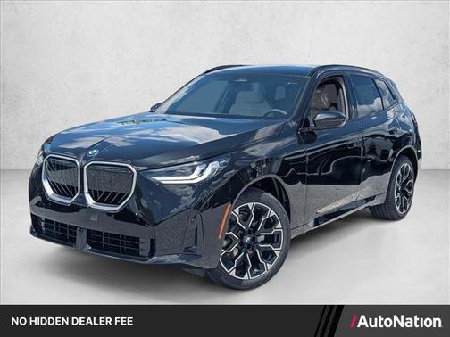 Black Sapphire Metallic 2026 BMW X3 30 xDrive