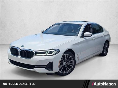 Alpine White 2023 BMW 530 i