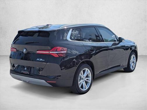 Black Sapphire Metallic 2025 BMW X3 30 xDrive