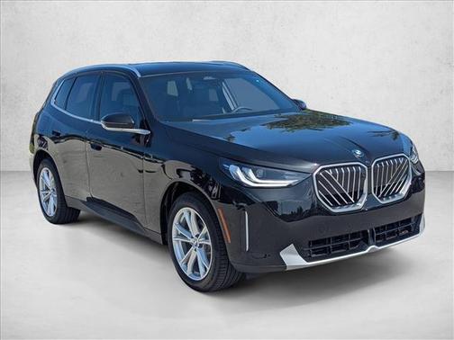 Black Sapphire Metallic 2025 BMW X3 30 xDrive