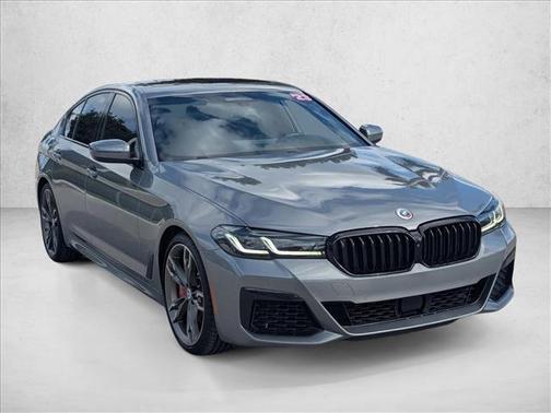 Skyscraper Gray Metallic 2023 BMW M550 i Xdrive