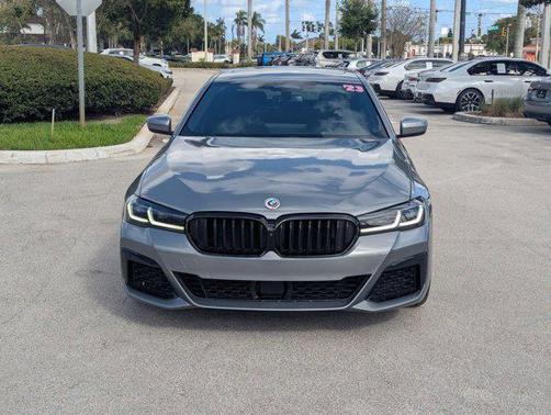 Skyscraper Gray Metallic 2023 BMW M550 i Xdrive