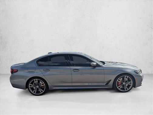 Skyscraper Gray Metallic 2023 BMW M550 i Xdrive