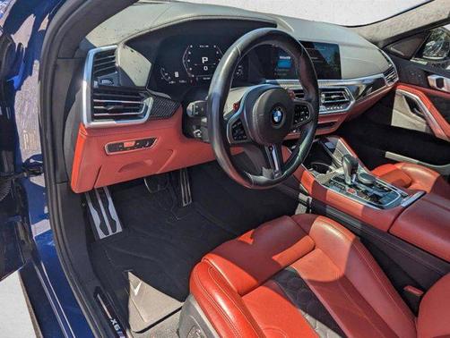 Marina Bay Blue Metallic 2022 BMW X6 M Sports Activity Coupe