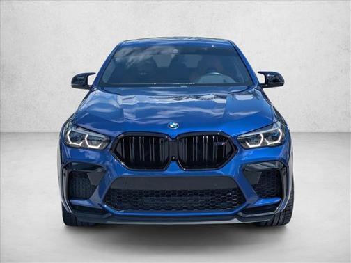 Marina Bay Blue Metallic 2022 BMW X6 M Sports Activity Coupe