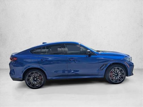 Marina Bay Blue Metallic 2022 BMW X6 M Sports Activity Coupe