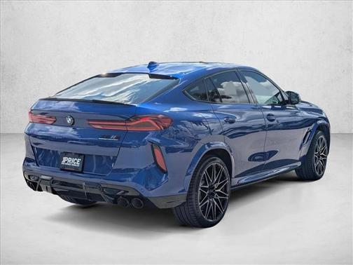 Marina Bay Blue Metallic 2022 BMW X6 M Sports Activity Coupe